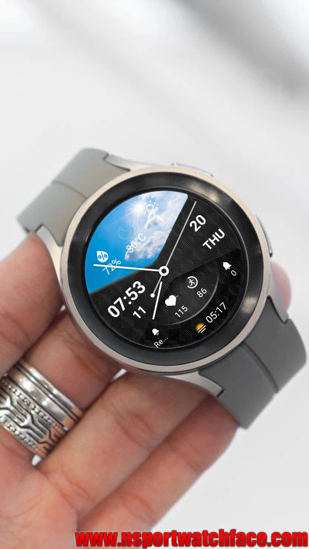 45455Gghjhghgh Copy 1 N-Sport39 Session Time Watch Face Wearos N-Sport Watch Face