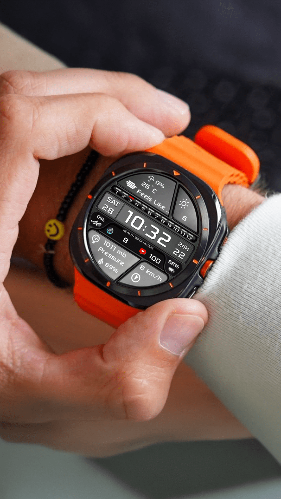 N-SPORT 701 Luxury Digital Watch Face for Samsung & Wear OS final showcase