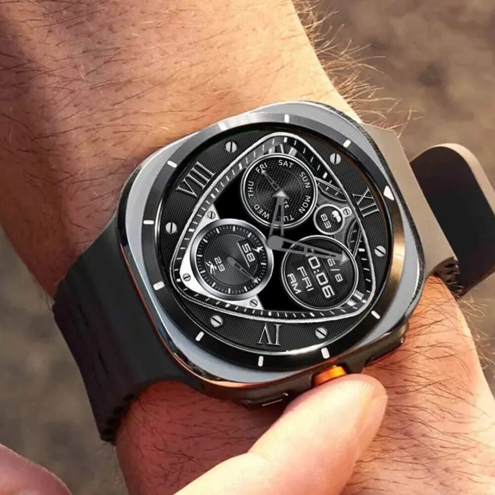 [N-SPORT606]Black White samsung N-SPORT Watch Face - N-SPORT WATCH FACE