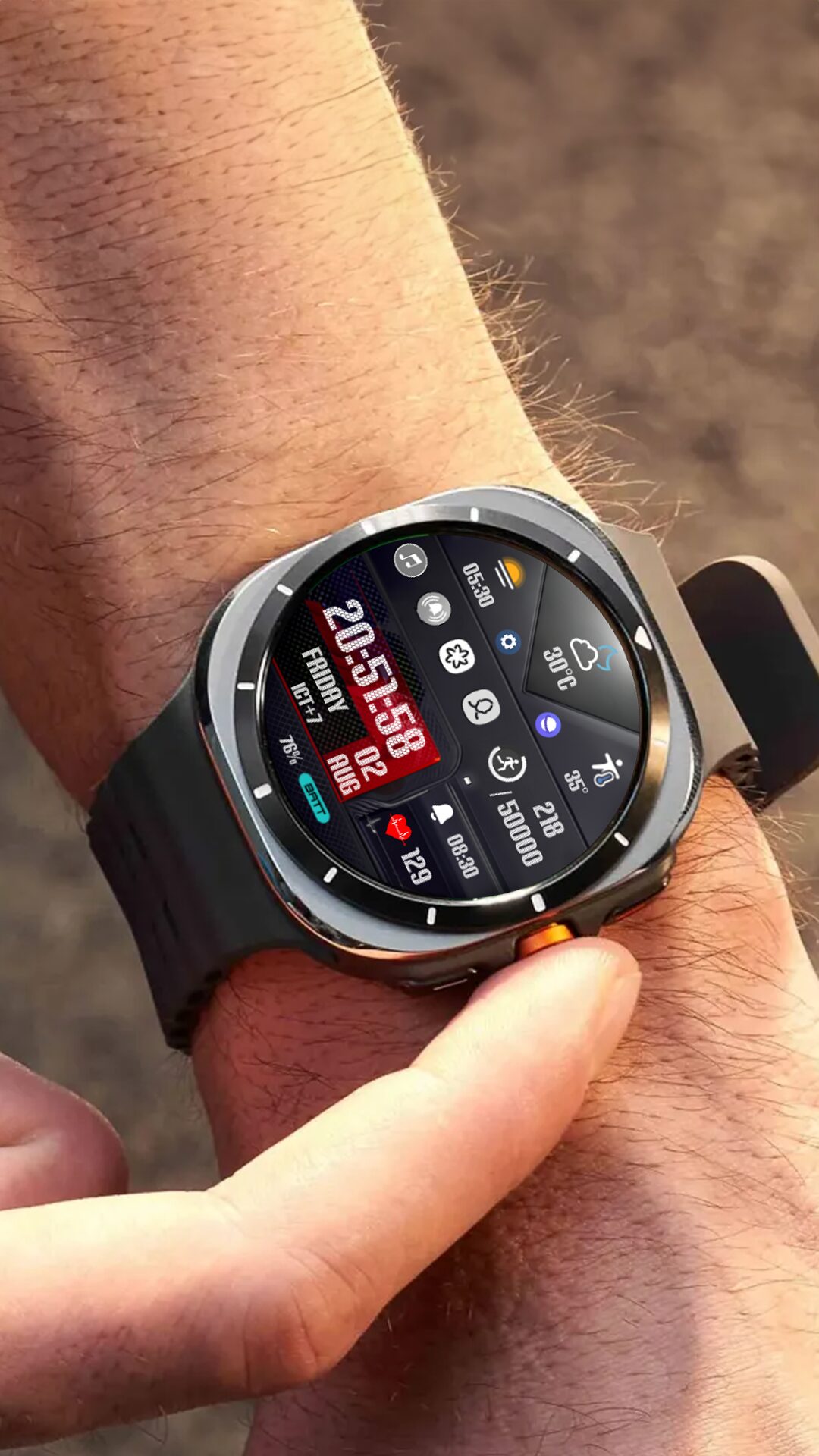 N-Sport706 Dial App Watch Face - N-Sport Watch Face