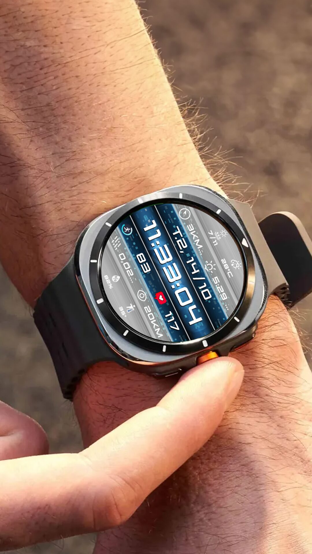 Review N Sport Watch Face 8 N-Sport 680 Digital Information N-Sport Watch Face N-Sport Watch Face