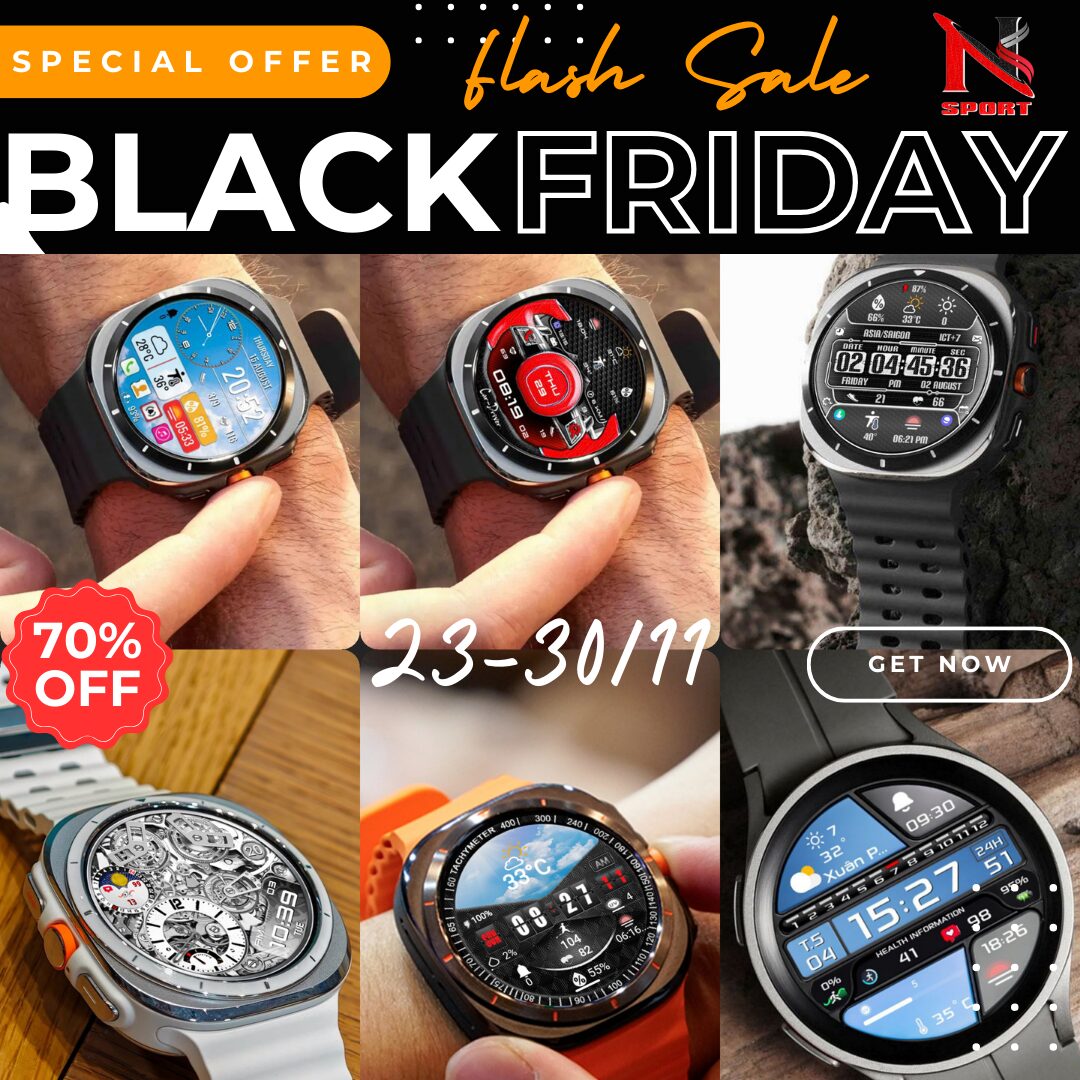 Black Friday Flash Sale 6 N-SPORT WATCH FACE Alert! - N-SPORT WATCH FACE