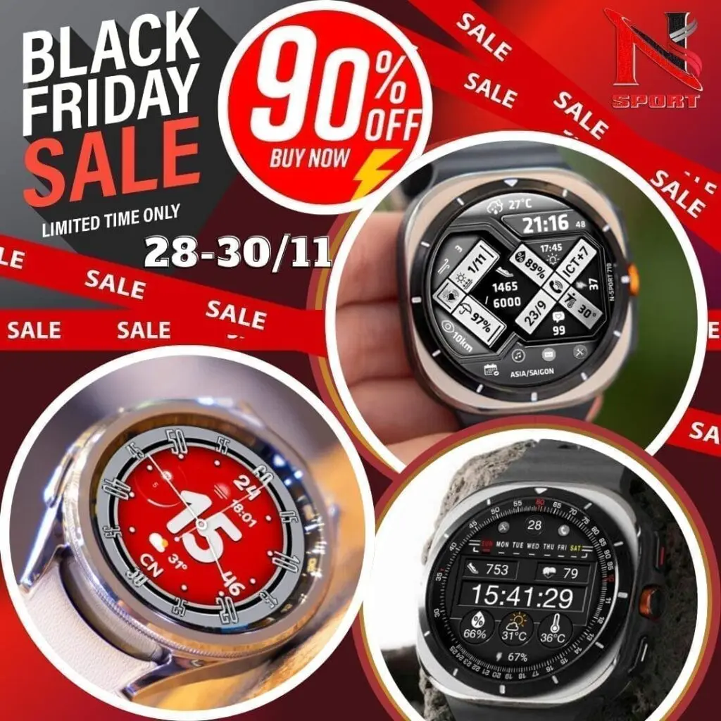 Massive Black Friday Deal – 90% Off 3 N-Sport Watch Face! ⌚️ N-Sport Watch Face Black Friday Flash Sale 6 N-Sport Watch Face Alert! - N-Sport Watch Face