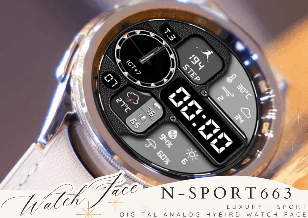 The N-Sport663 Watch Face: Your New Go-To For Style And Function N-Sport Watch Face The N-Sport663 Watch Face: Your New Go-To For Style And Function - N-Sport Watch Face