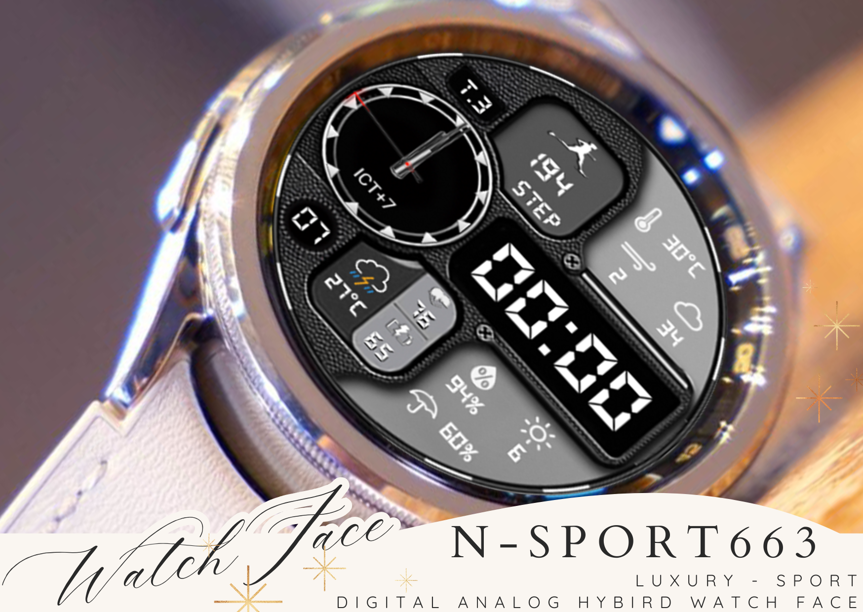 The N-Sport663 Watch Face: Your New Go-To For Style And Function - N-Sport Watch Face