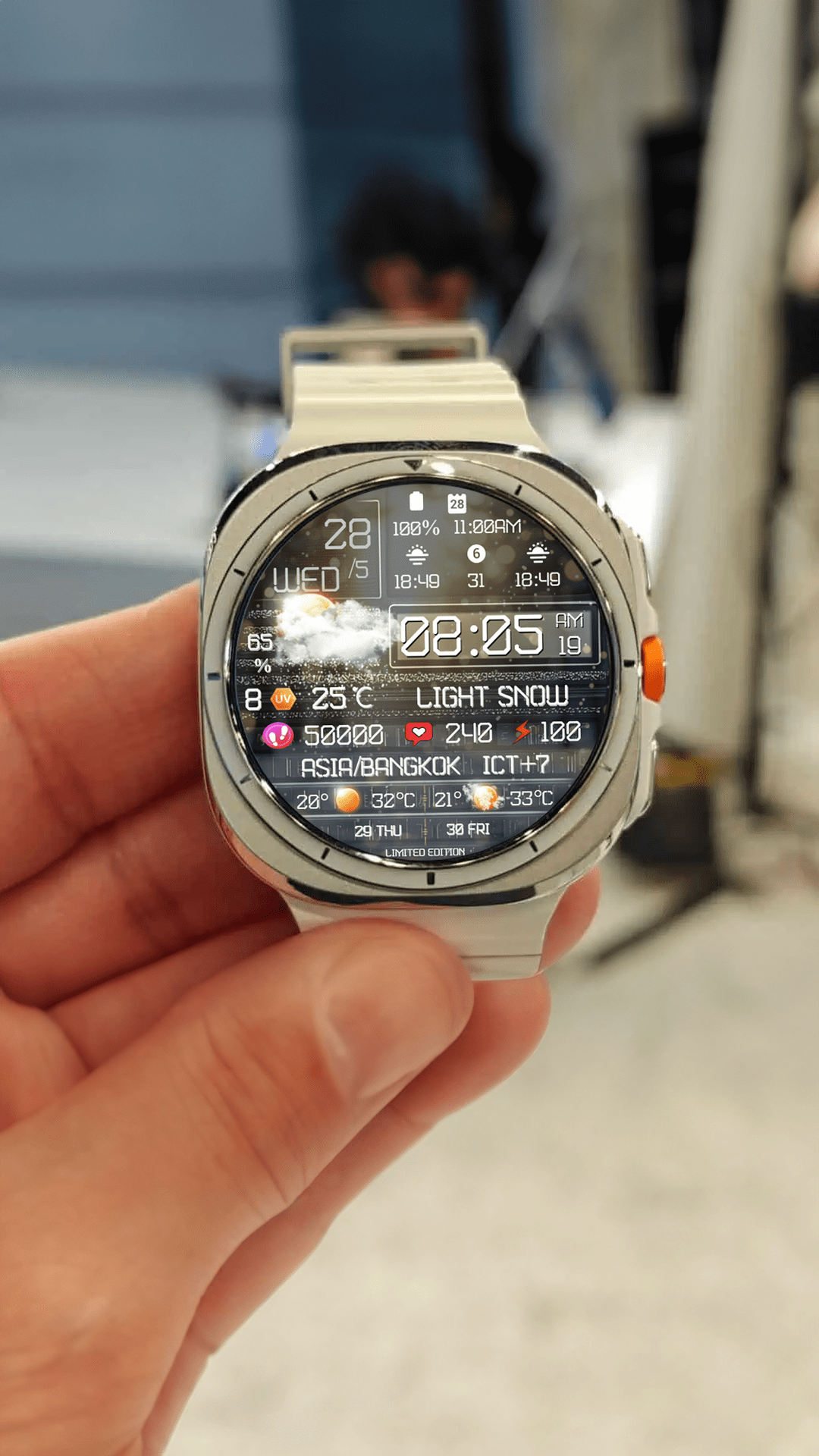 N-SPORT747 Digital Watch N-SPORT Watch Face feature image