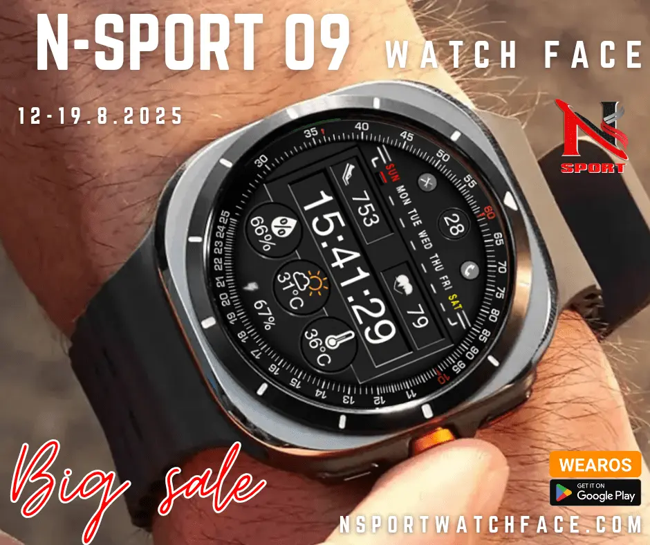 Special Sale – Only $0.46! N-Sport9 Digital N-Sport Watch Face (From January 12 – February 1) N-Sport Watch Face Special Sale – Only $0.46! N-Sport9 Digital N-Sport Watch Face (From January 12 – February 1) - N-Sport Watch Face