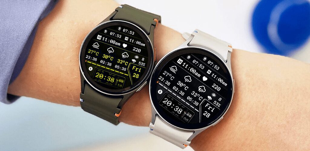 N-SPORT 775 Real-time Weather Luxury Digital Watch Face for Samsung & Wear OS final showcase