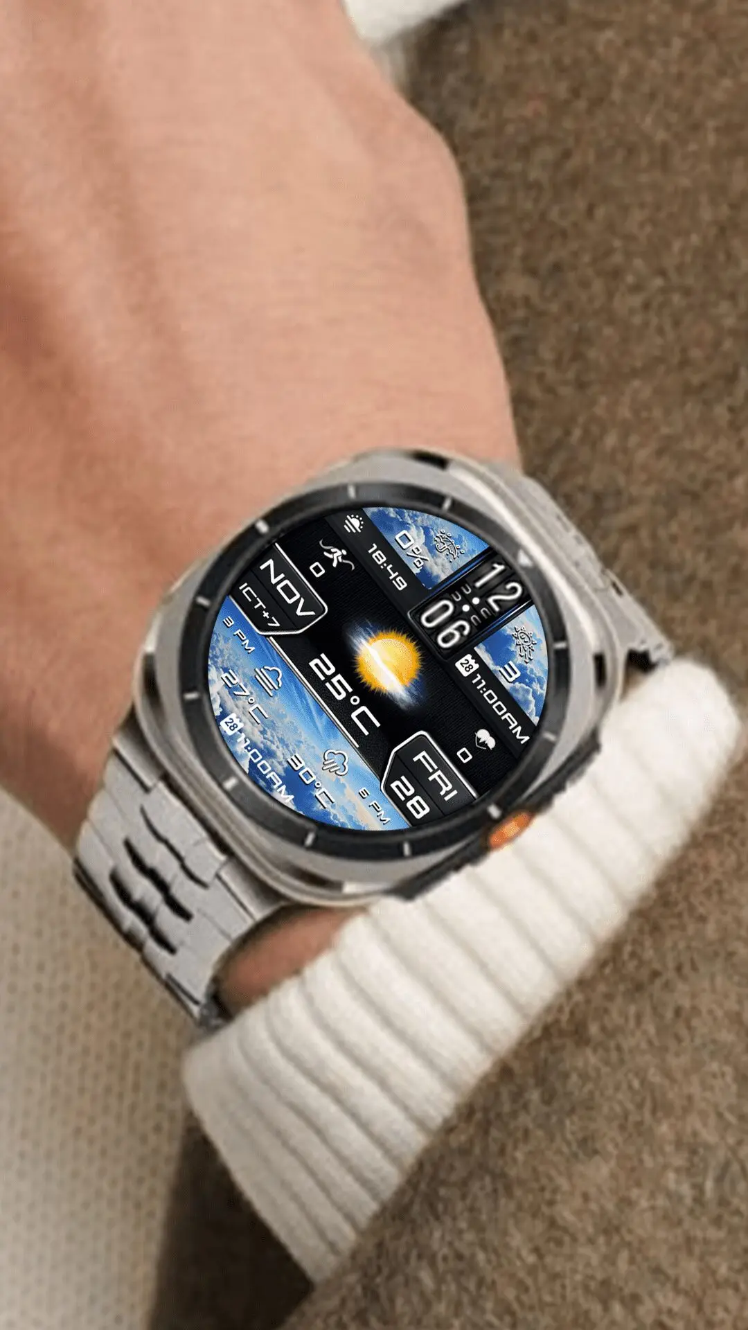 Wear Os 7 Is Here: What It Means For Your Watch Face &Amp; How N-Sport Watch Faces Are Ready N-Sport Watch Face N-Sport 771 Highweather Digital Watch Face