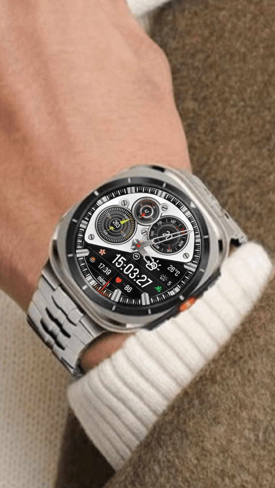 N-SPORT676 Wear OS Watch Face N-SPORT Watch Face feature image