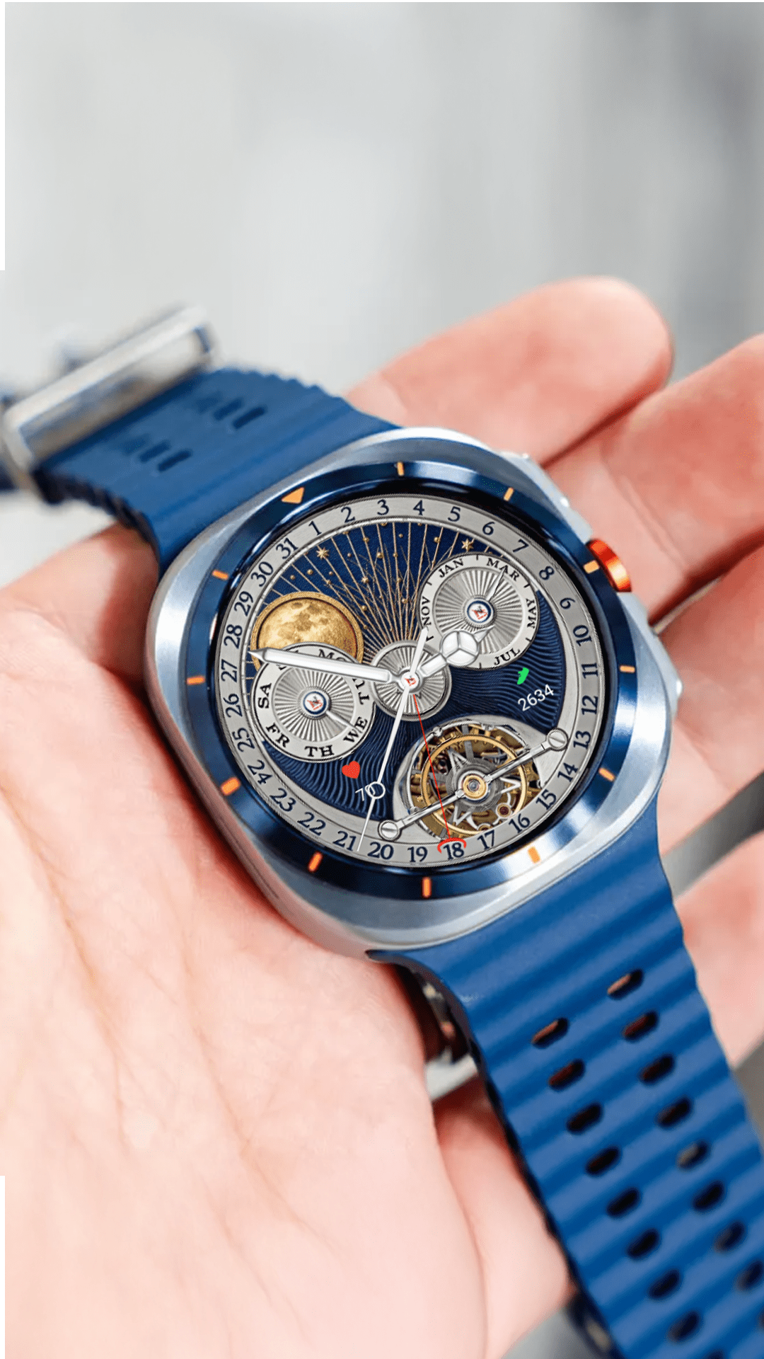 Galaxy Watch Ultra 2: Everything We Know &Amp; Why N-Sport Watch Faces Will Be The Ultimate Upgrade N-Sport Watch Face N-Sport 652 Tourbillon Mechanical Watch Face For Galaxy Watch