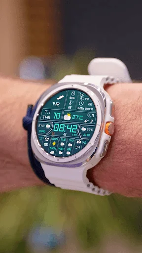 Free 100 Coupons N-Sport 311 Watch Face Wearos Samsung Galaxy Watch Ultra/7/6/5/4 N-Sport Watch Face N-Sport 311