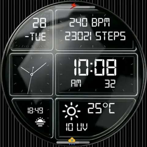 N-SPORT752 Hybird Watch Face Samsung Galaxy watch Ultra/8/7/6/5/4
