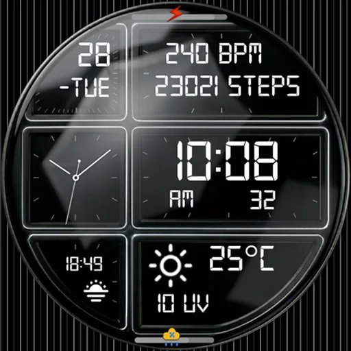 N-SPORT752 Hybird Watch Face Samsung Galaxy watch Ultra/8/7/6/5/4