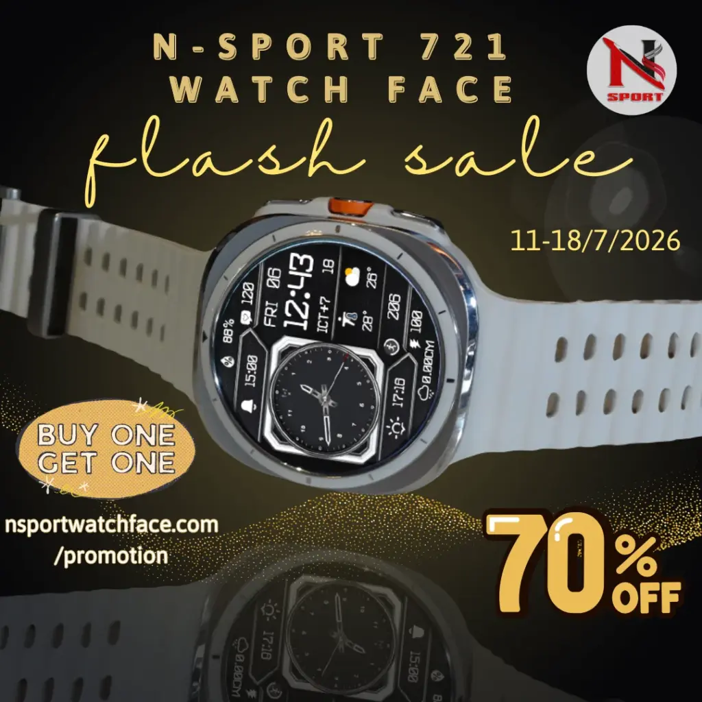 🔥 70% Off Flash Sale – N-Sport 721 Luxury Hybrid Watch Face Only $0.45! N-Sport Watch Face Flash Sale N Sport 721 Watch Face 1783824475 🔥 70% Off Flash Sale – N-Sport 721 Luxury Hybrid Watch Face Only $0.45! N-Sport Watch Face